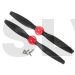 350QX02-R  Xtreme Productions Carbon Blade pair normal/reverse Red 350QX  
